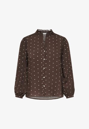 ONLY Carmakoma, SHIRT CARRAYA SHIRT - Blusa - deep mahogany