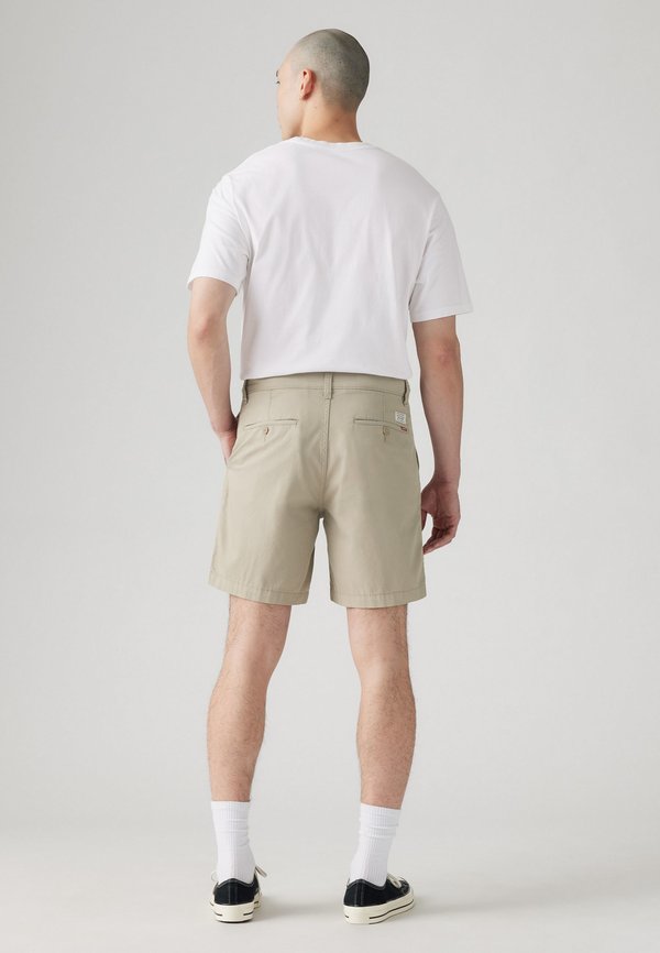 Denim shorts - vintage khaki4
