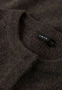 LMTD REGULAR FIT - Gilet - chocolate brown