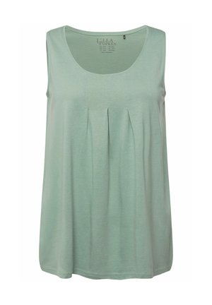 Ulla Popken ULLA POPKEN DAMEN GROSSE GRÖSSEN TOP 796470 - Top - light moss green