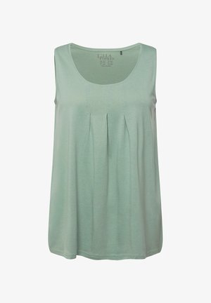 Ulla Popken ULLA POPKEN DAMEN GROSSE GRÖSSEN TOP 796470 - Top - light moss green