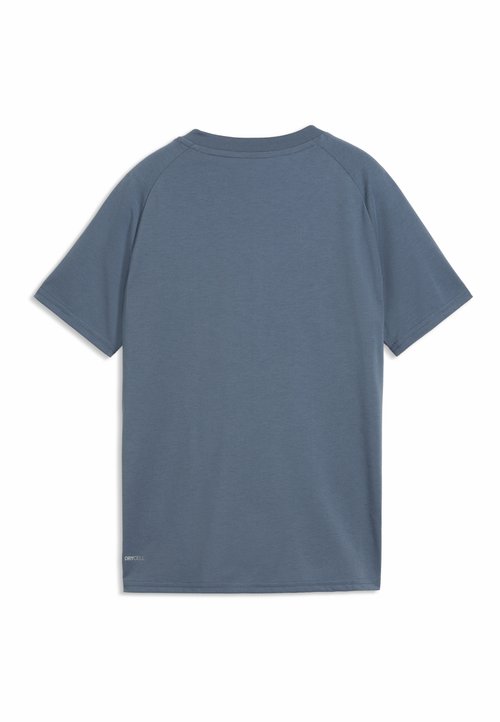 PUMA MANCHESTER CITY PUMATECH POCKET T-SHIRT UNISEX - Print T-shirt - evening sky-luminous blue — foto 5