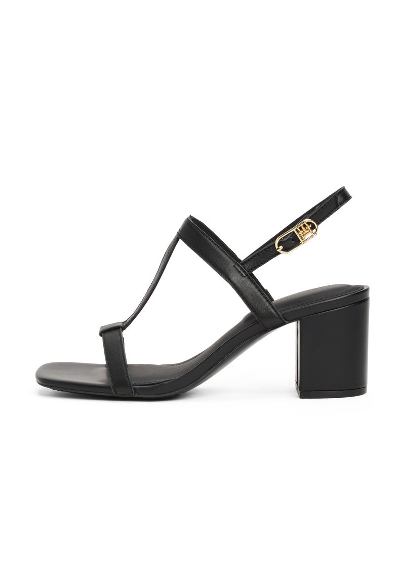 Tommy Hilfiger Sandalen met enkelbandjes zwart
