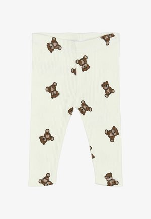 The New Siblings Leggings - Byxor - cloud dancer aop