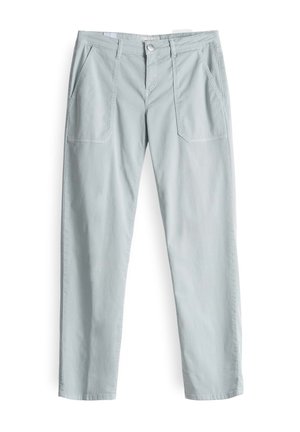 OPUS PANTS, MID RISE ANKLE RELAXED FIT - Chino - oxford blue