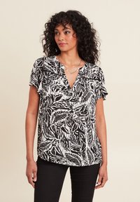 Breal KURZARM - Blouse - noir