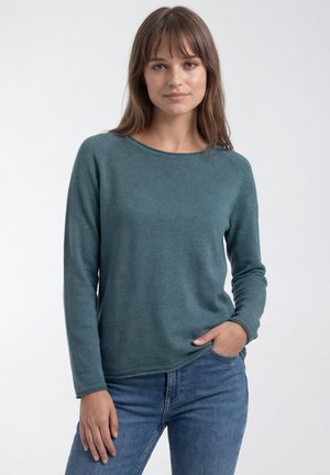Antargo, ANTARGO PULLOVER LENI - Jumper - petrol
