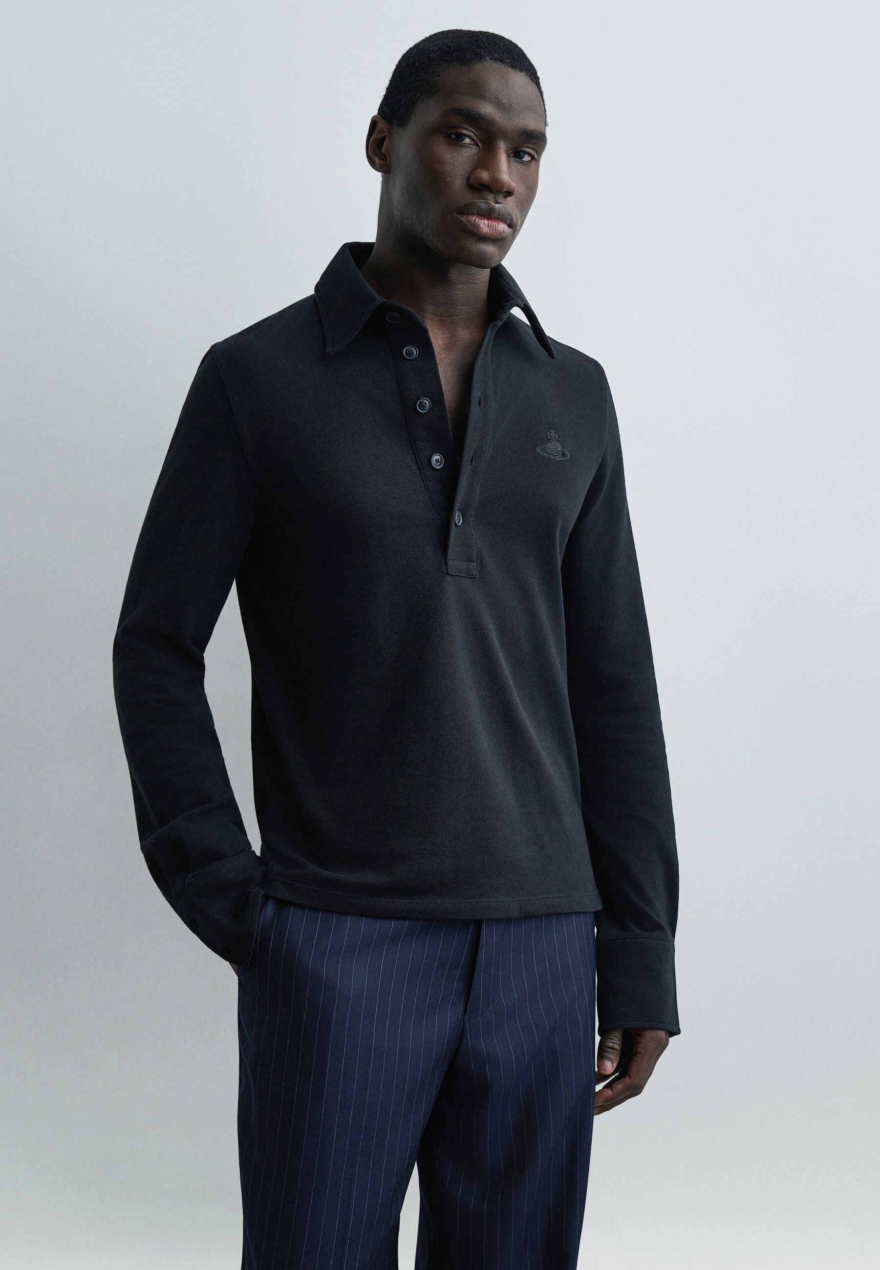 Vivienne Westwood ARCHIVE RUGBY - Polo shirt - black - Zalando
