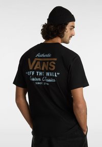 Vans - MN HOLDER ST CLASSIC - Camiseta estampada - black antelope Imagen en miniatura 1