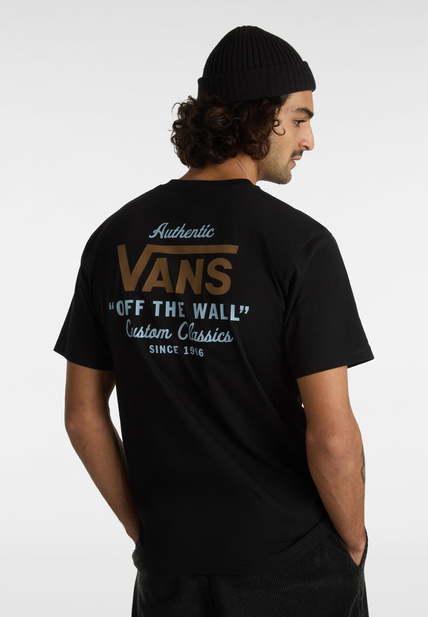 Long Sleeve Mens Tshirt Vans Classic Logo T Shirt VANS Off The