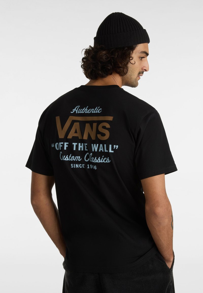 Vans - MN HOLDER ST CLASSIC - Camiseta estampada - black antelope, Ampliar