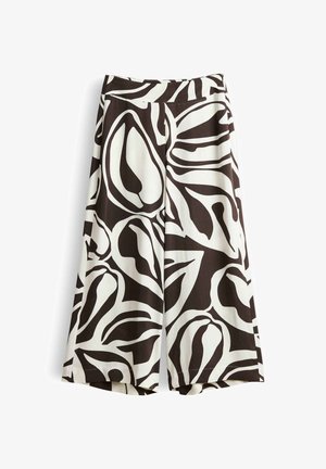 OPUS, WIDE FIT HIGH RISE - Stoffhose - affogato