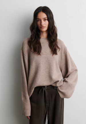 Second Female, ALPHA KNIT O-NECK - Pullover - fallen rock
