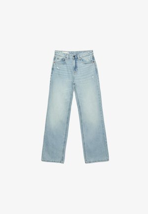 Stradivarius, D92 - Jeans Straight Leg - light blue