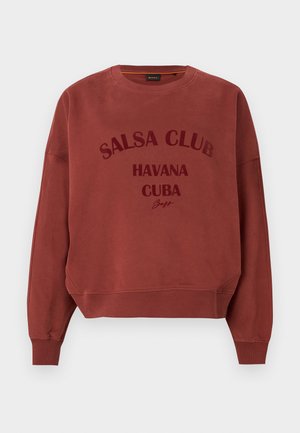 BOSS, Sweatshirt - dark red