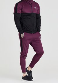 SIKSILK Sudadera con cremallera - black