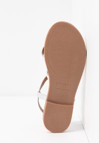 ONLY SHOES Varvassandaalit - silver-coloured