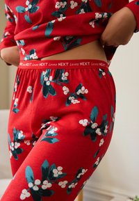 Next LONG SLEEVE SET - Pyžamová sada - red mistletoe