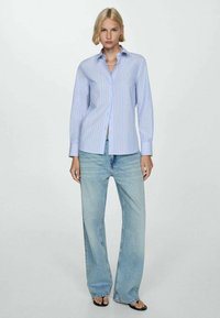 Mango Skjortebluser - light blue