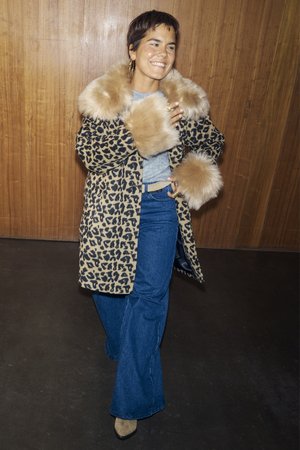 LEOPARD COAT  - Χειμωνιάτικο παλτό - brown