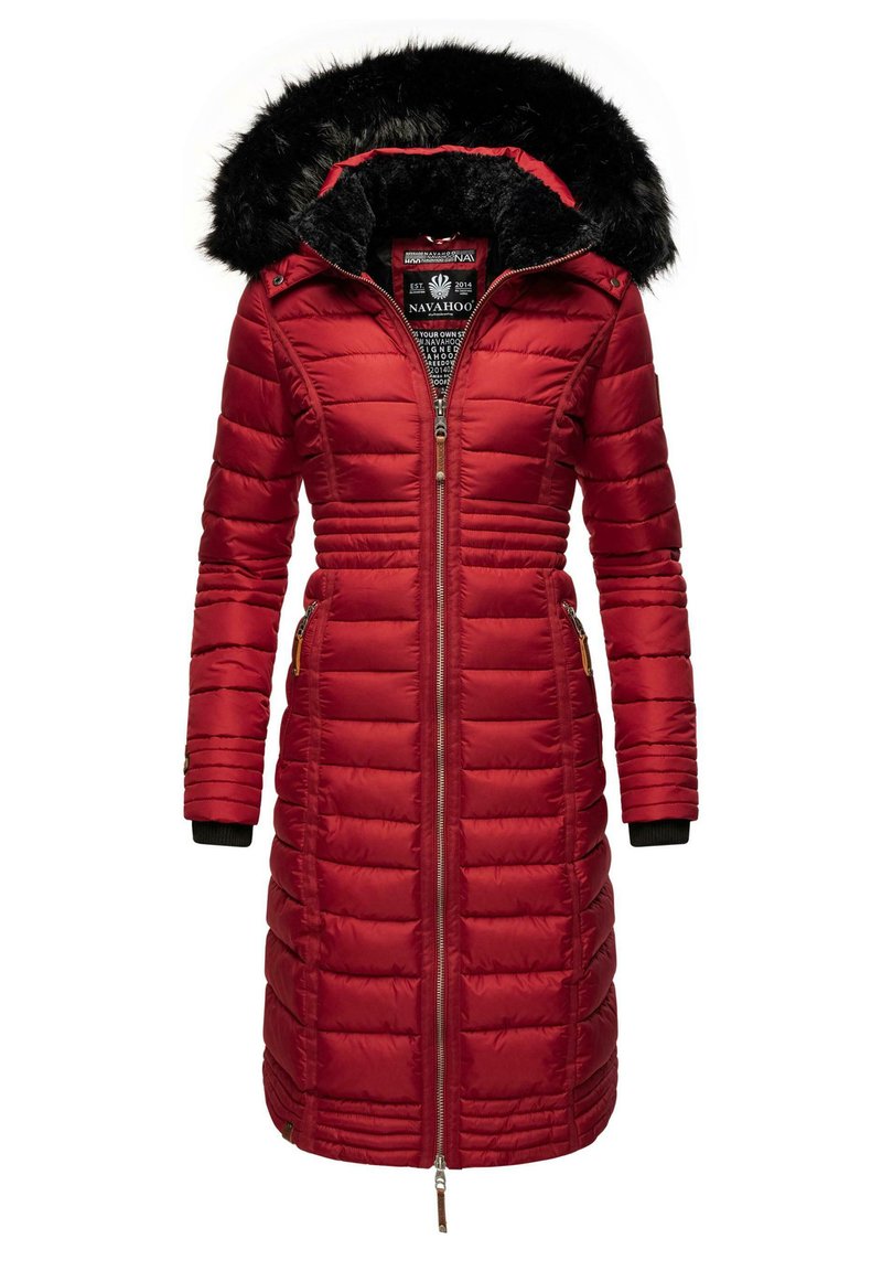 Navahoo UMAY - Wintermantel - blood red/dunkelrot - Zalando