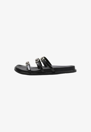 HUNE, CELINYS - Sandalias planas - black