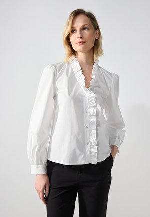 Overhemdblouse - white