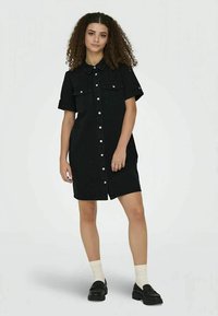 ONLY ONLLISA DRESS - Spijkerjurk - washed black