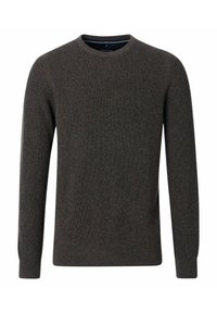 CASAMODA MIT RUNDHALSAUSSCHNITT - Strickpullover - braun