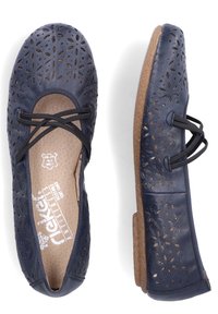 Rieker Klasické baleríny  - blue