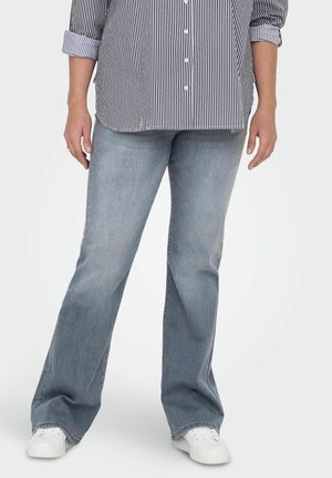 FIT CARWILLY HOHE TAILLE  - Vaqueros bootcut - medium grey denim