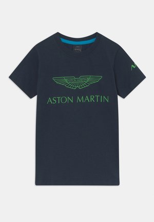 LOGO TEE - T-Shirt print - navy