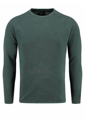 MST THOMAS ROUND NECK - Jumper - dunkelgrün