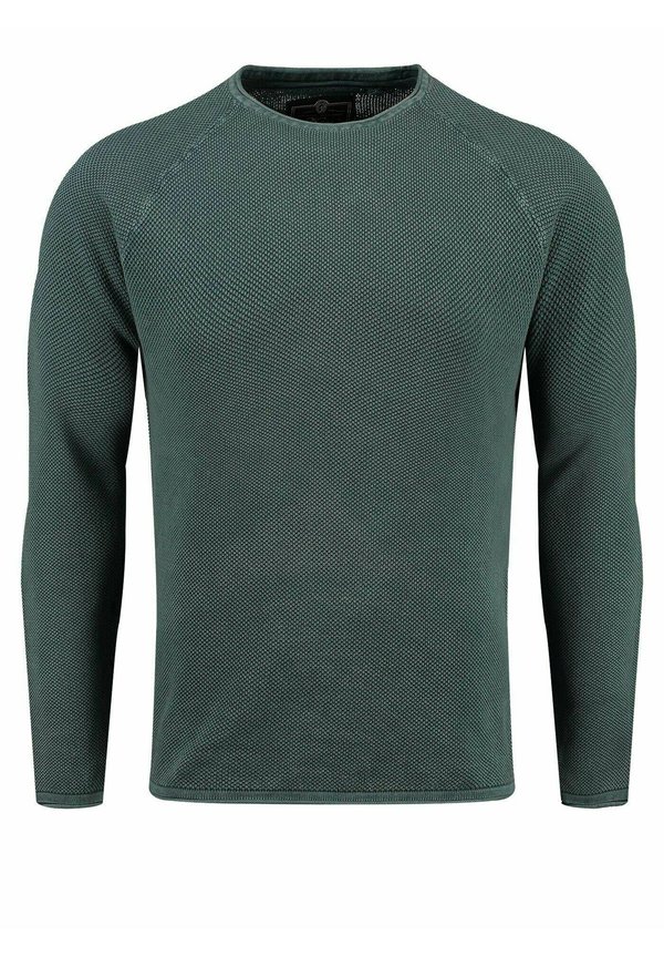 MST THOMAS ROUND NECK - Strickpullover - dunkelgrün