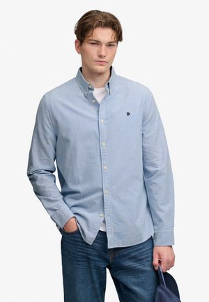 Superdry & Co, SUPERDRY PREPPY OXFORD LONG SLEEVE SHIRT. - Camicia - azure blue mini stripe
