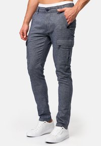 INDICODE JEANS Cargobroek - dark blue