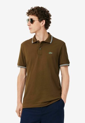 Lacoste, LACOSTE - POLO SHORT SLEEVES MEN - Poloshirt - marron café-dpd