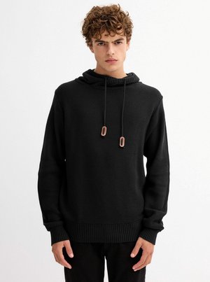 INSIDE Jersey con capucha - nero