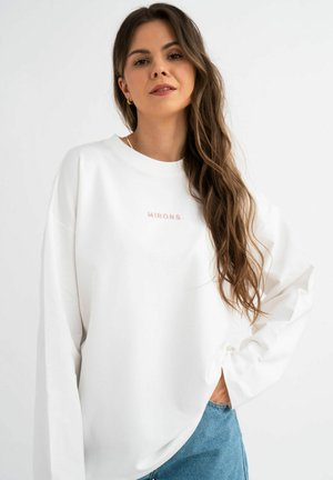 MIRONS Long sleeved top - white