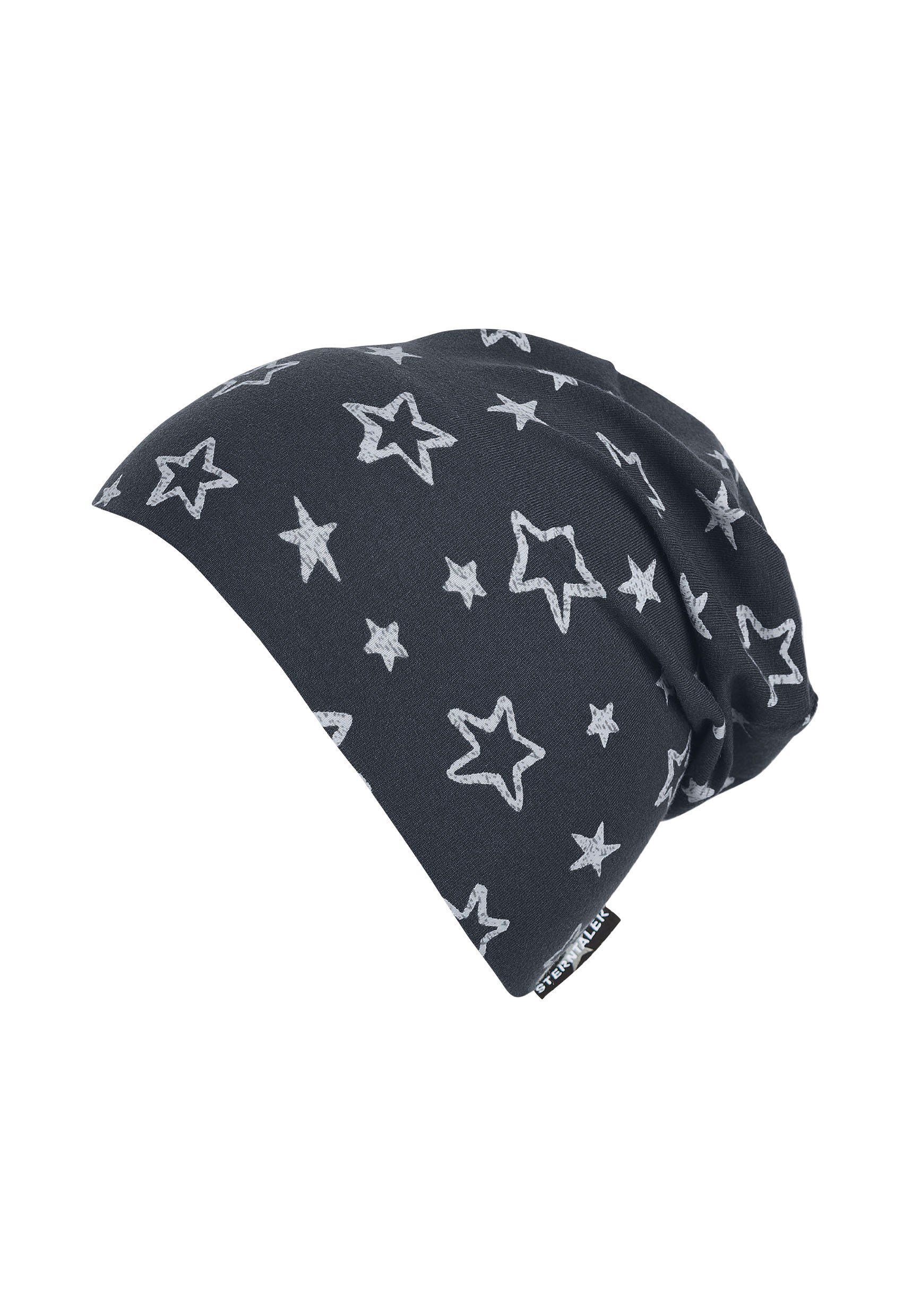 Sterntaler Beanie Mütze Für Kinder – Slouch-Beanie Aus Baumwolle, Mit UV-Schutz – Für Babys Ab 12 Monaten