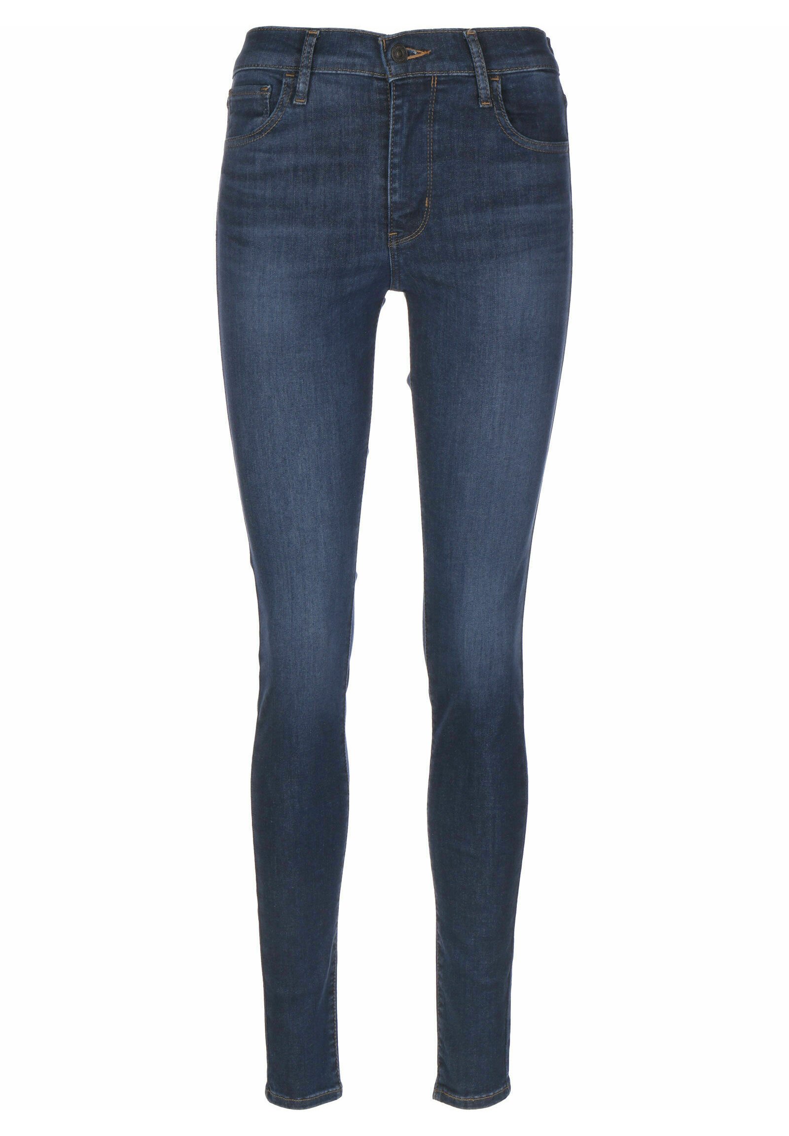 Levi's® JEANS 720™ HIRISE SUPER SKINNY - Jeans Skinny Fit - echo storm/dark-blue  denim - Zalando.co.uk