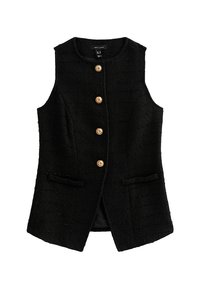 BUTTON UP - Veste sans manches - black