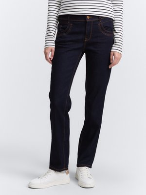 TOM TAILOR TTALEXA Straight - Džíny Straight Fit - rinsed blue denim