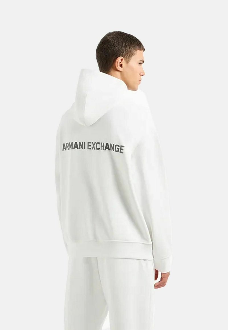Felpa da donna senza pancia, con cappuccio, casual, corta, a maniche lunghe, con cappuccio, tinta unita, con cappuccio, in cotone, per autunno, bianco, XS