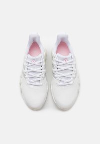 adidas Golf CODECHAOS 22 SPIKELESS - Golfo batai - footwear white/silver metallic/clear pink