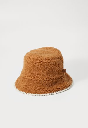 FLUFF SCALLOPED HAT UNISEX - Hat - chestnut