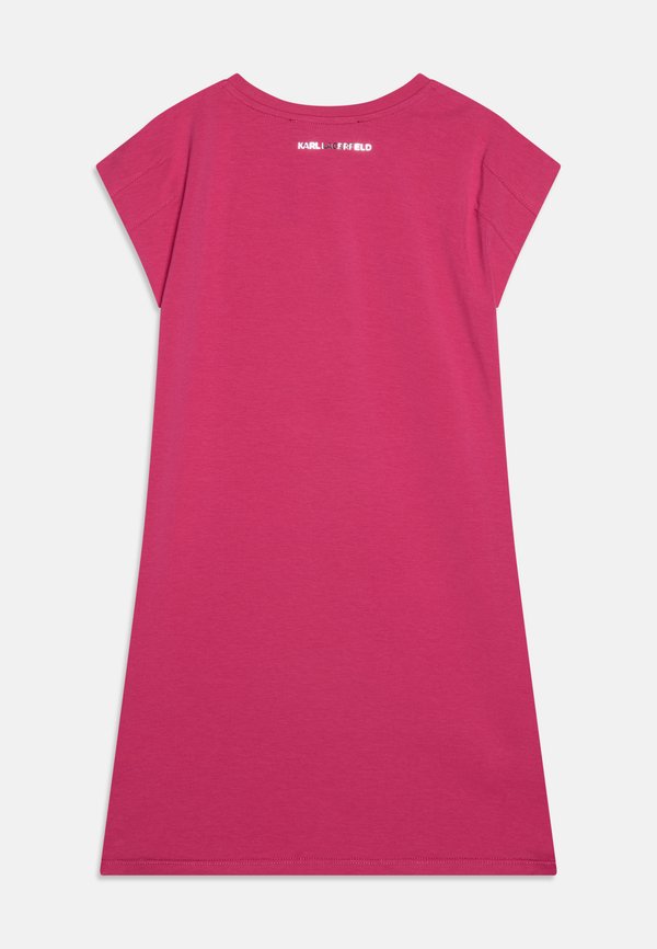 SLEEVELESS DRESS - Jersey dress - fuschia2
