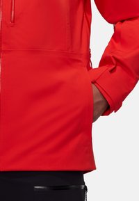 Mammut STONEY HOODED - Giacca hard shell - mammut red