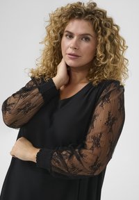 Kaffe Curve FREYA - Vestido informal - black deep