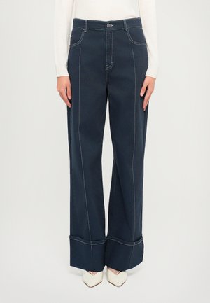 NETTI - Bő szabású farmernadrág - total eclipse blue